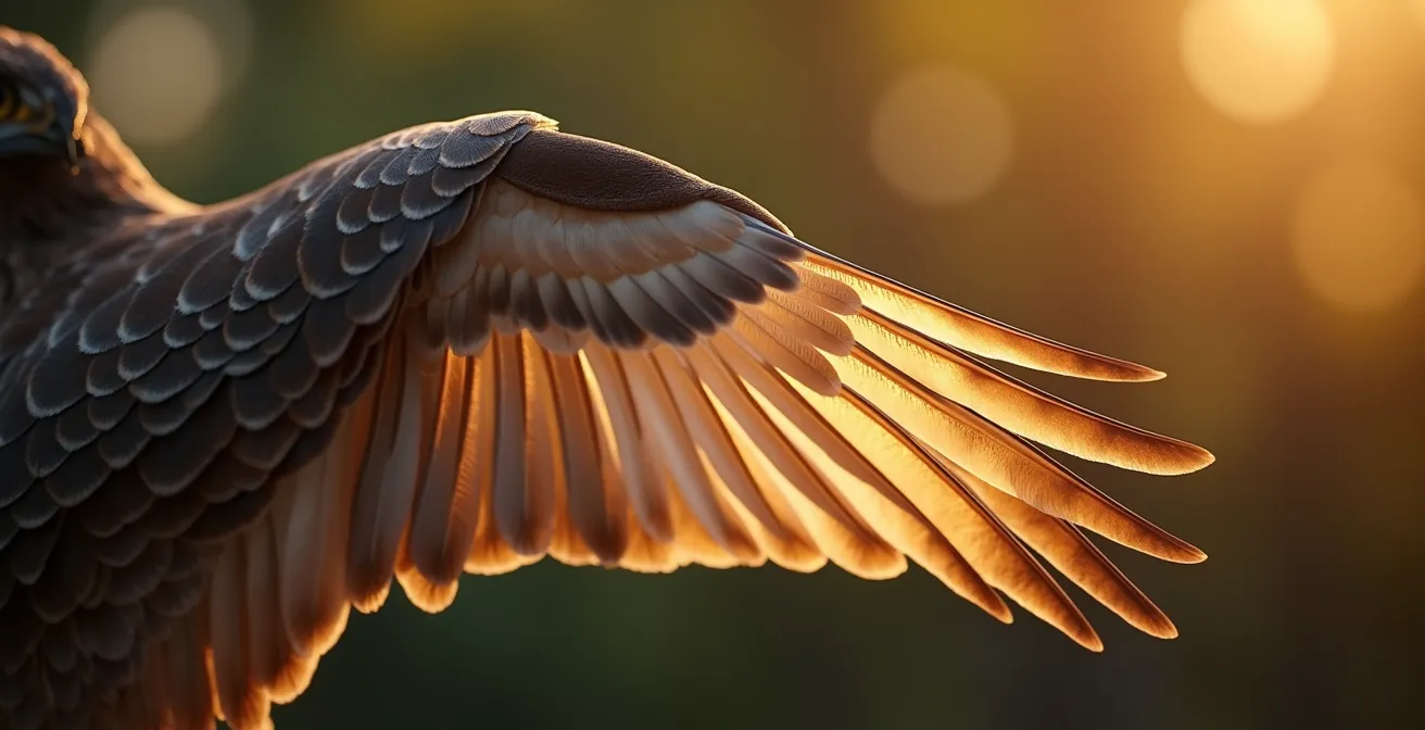 Papangue en vol au-dessus des remparts de La Réunion photographié au téléobjectif